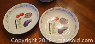 MaxSold Auction: Maxwell & Williams Alfresco Floral Porcelain Bowls, Set of 10 - Kingston (Ontario, Canada) PARTNER MANAGED Moving Online Auction - Fernmoor Drive