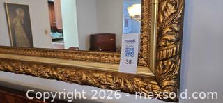 MaxSold Auction: Ornate Gold Gilded Wall Mirror, Large Horizontal - Kingston (Ontario, Canada) PARTNER MANAGED Moving Online Auction - Fernmoor Drive