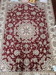 MaxSold Auction: Rectangular Oriental Wool & Silk Area Rug, 90" x 64" - Kingston (Ontario, Canada) PARTNER MANAGED Moving Online Auction - Fernmoor Drive