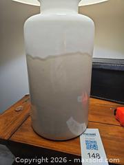 MaxSold Auction: Rustic Beige and White Ceramic Table Lamp - Kingston (Ontario, Canada) PARTNER MANAGED Moving Online Auction - Fernmoor Drive