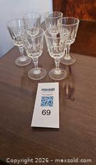 MaxSold Auction: Set of 18+ Clear Cut-Faceted Glass Wine & Champagne Glasses - Kingston (Ontario, Canada) PARTNER MANAGED Moving Online Auction - Fernmoor Drive