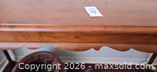 MaxSold Auction: Solid Wood Traditional Console Table with Cabriole Legs - Kingston (Ontario, Canada) PARTNER MANAGED Moving Online Auction - Fernmoor Drive