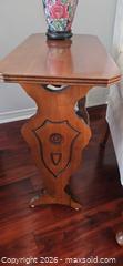 MaxSold Auction: Traditional Solid Wood End Table in Medium Brown - Kingston (Ontario, Canada) PARTNER MANAGED Moving Online Auction - Fernmoor Drive