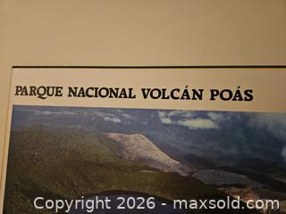 MaxSold Auction: Volcano Poster, INCAFO S.A. (Costa Rica), Unframed - Kingston (Ontario, Canada) PARTNER MANAGED Moving Online Auction - Fernmoor Drive
