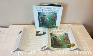 MaxSold Auction: Collectible Children's Book, "Saint Francis of Assisi" by ROBERT F. KENNEDY JR., 2005 HC/DJ 1st Edition - San Jose (California, USA) SELLER MANAGED Downsizing Online Auction - Elm Street (CONDO)