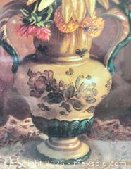 MaxSold Auction: Framed & Signed Print of a Still Life, "Bella, Bella" by American Artist, Lyndall Bass  - San Jose (California, USA) SELLER MANAGED Downsizing Online Auction - Elm Street (CONDO)