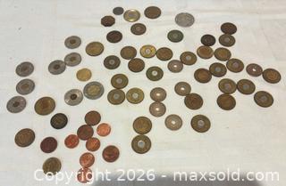 MaxSold Auction: Large Lot of Various Tokens, About 65 Total - San Jose (California, USA) SELLER MANAGED Downsizing Online Auction - Elm Street (CONDO)