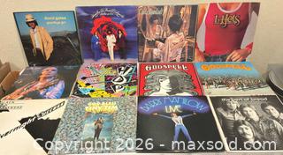 MaxSold Auction: Lot of 12 Miscellaneous Vinyl LP Record Albums, Mostly 1970's: Manilow, Ronstadt, Tiny Tim, Godspell, Bread, LA Jets, More - San Jose (California, USA) SELLER MANAGED Downsizing Online Auction - Elm Street (CONDO)