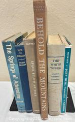 MaxSold Auction: Lot of 6 Vintage Books of Mountaineering, Mountain Climbing, Trekking, and Nature - San Jose (California, USA) SELLER MANAGED Downsizing Online Auction - Elm Street (CONDO)