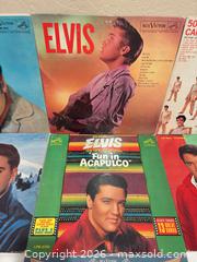 MaxSold Auction: Lot of 7 Elvis Presley Original & Vintage Vinyl LP Records - San Jose (California, USA) SELLER MANAGED Downsizing Online Auction - Elm Street (CONDO)