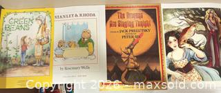MaxSold Auction: Lot of Four Children's Books Posters--Great for a Kid's Room - San Jose (California, USA) SELLER MANAGED Downsizing Online Auction - Elm Street (CONDO)