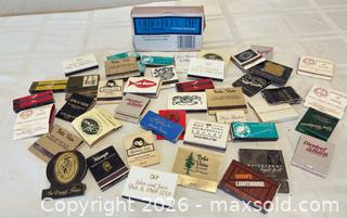 MaxSold Auction: Lot of Matches and Collectible Matchbooks - San Jose (California, USA) SELLER MANAGED Downsizing Online Auction - Elm Street (CONDO)