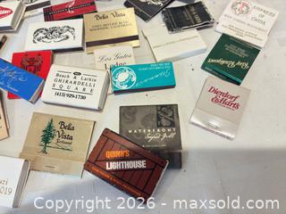 MaxSold Auction: Lot of Matches and Collectible Matchbooks - San Jose (California, USA) SELLER MANAGED Downsizing Online Auction - Elm Street (CONDO)