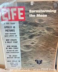 MaxSold Auction: Lot of Vintage  & Original Magazines and Newspapers on the Moon Landing and Space Travel and a Couple on the Loma Prieta Earthquake - San Jose (California, USA) SELLER MANAGED Downsizing Online Auction - Elm Street (CONDO)