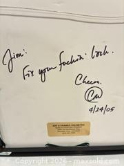 MaxSold Auction: Professionally Framed Concert Photograph of Keith Richards (Rolling Stones) Signed & Dated by Photographer, 2005 - San Jose (California, USA) SELLER MANAGED Downsizing Online Auction - Elm Street (CONDO)