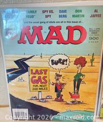 MaxSold Auction: Small Lot of "Mad" (& "Cracked") Magazines from 1982 and 1987 - San Jose (California, USA) SELLER MANAGED Downsizing Online Auction - Elm Street (CONDO)