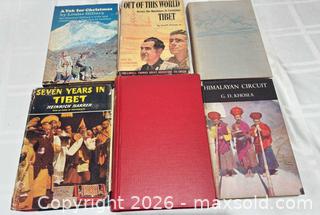 MaxSold Auction: Small Lot of Six Books on Mountaineering, Mountain Climbing, Trekking, and Nature - San Jose (California, USA) SELLER MANAGED Downsizing Online Auction - Elm Street (CONDO)