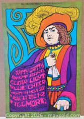 MaxSold Auction: Two Original Psychedelic Fillmore Era Rock Concert Posters: BG-95, Nitty Gritty Dirt Band; FD-113, Blues Project, It's a Beautiful Day 1967, 1968 - San Jose (California, USA) SELLER MANAGED Downsizing Online Auction - Elm Street (CONDO)