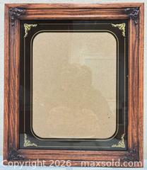 MaxSold Auction: Vintage Ornate Solid Wood (Walnut?) 14" x 12" Picture Frame w/ Decorated Corners & Inner Liner - San Jose (California, USA) SELLER MANAGED Downsizing Online Auction - Elm Street (CONDO)