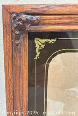 MaxSold Auction: Vintage Ornate Solid Wood (Walnut?) 14" x 12" Picture Frame w/ Decorated Corners & Inner Liner - San Jose (California, USA) SELLER MANAGED Downsizing Online Auction - Elm Street (CONDO)