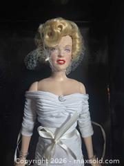 MaxSold Auction: Franklin Heirloom Marilyn Monroe 16" Porcelain Doll - Lakeland (Florida, USA) PARTNER MANAGED Downsizing Online Auction - Shore Acres Drive