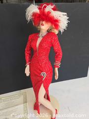 MaxSold Auction: Franklin Mint Marilyn Monroe Porcelain Doll with Dress - Lakeland (Florida, USA) PARTNER MANAGED Downsizing Online Auction - Shore Acres Drive