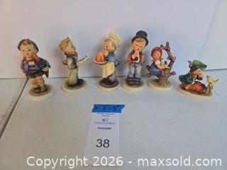MaxSold Auction: Hummel Goebel Porcelain Figurine Set of 6 - Children (3"–5") - Lakeland (Florida, USA) PARTNER MANAGED Downsizing Online Auction - Shore Acres Drive