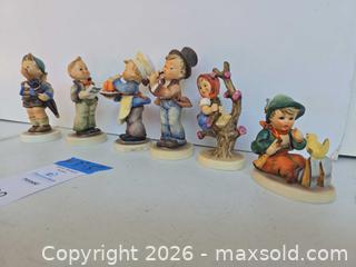 MaxSold Auction: Hummel Goebel Porcelain Figurine Set of 6 - Children (3"–5") - Lakeland (Florida, USA) PARTNER MANAGED Downsizing Online Auction - Shore Acres Drive