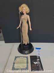 MaxSold Auction: Limited Edition 18-inch Marilyn Monroe Collectible Doll - Lakeland (Florida, USA) PARTNER MANAGED Downsizing Online Auction - Shore Acres Drive