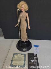 MaxSold Auction: Limited Edition 18-inch Marilyn Monroe Collectible Doll - Lakeland (Florida, USA) PARTNER MANAGED Downsizing Online Auction - Shore Acres Drive