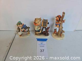 MaxSold Auction: Set of 3 Hummel/Goebel Porcelain Figurines - Lakeland (Florida, USA) PARTNER MANAGED Downsizing Online Auction - Shore Acres Drive