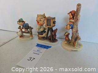 MaxSold Auction: Set of 3 Hummel/Goebel Porcelain Figurines - Lakeland (Florida, USA) PARTNER MANAGED Downsizing Online Auction - Shore Acres Drive