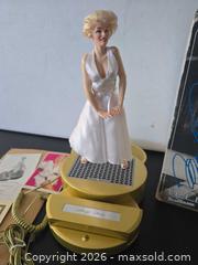 MaxSold Auction: Telemania Marilyn Monroe 'The Seven Year Itch' Gold Telephone - Lakeland (Florida, USA) PARTNER MANAGED Downsizing Online Auction - Shore Acres Drive