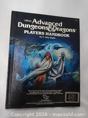 MaxSold Auction: 1978 TSR Official Advanced Dungeons And Dragons Players Handbook By E. Gary Gygax - Walworth (New York, USA) SELLER MANAGED Downsizing Online Auction -  High Street