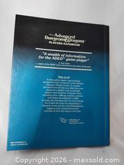 MaxSold Auction: 1978 TSR Official Advanced Dungeons And Dragons Players Handbook By E. Gary Gygax - Walworth (New York, USA) SELLER MANAGED Downsizing Online Auction -  High Street