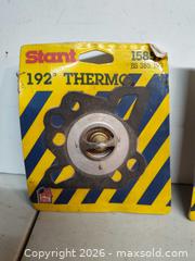 MaxSold Auction: 2 Brand New Stant Thermostats For 180° 15378 BS 337 180 / 192° 15859 BS 385 192  - Walworth (New York, USA) SELLER MANAGED Downsizing Online Auction -  High Street