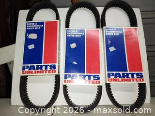 MaxSold Auction: 3 Brand New Snowmobile Drive belts New in package  - Walworth (New York, USA) SELLER MANAGED Downsizing Online Auction -  High Street