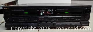 MaxSold Auction: Aiwa stereo cassette deck AD-WX808 (Tested works) - Walworth (New York, USA) SELLER MANAGED Downsizing Online Auction -  High Street