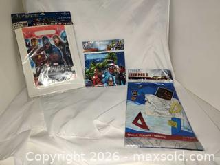 MaxSold Auction: Brand New Marvel Table Cover, Favor packs And Loot Bags. Party Set For Kids - Walworth (New York, USA) SELLER MANAGED Downsizing Online Auction -  High Street