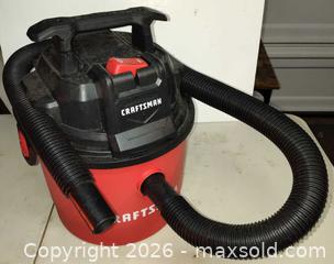MaxSold Auction: Craftsman small sized Wet/Dry Vacuum cleaner  - Walworth (New York, USA) SELLER MANAGED Downsizing Online Auction -  High Street