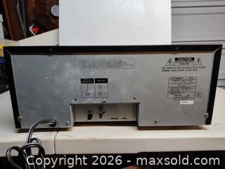 MaxSold Auction: Fisher Studio 60 CD management system (Tested works) - Walworth (New York, USA) SELLER MANAGED Downsizing Online Auction -  High Street