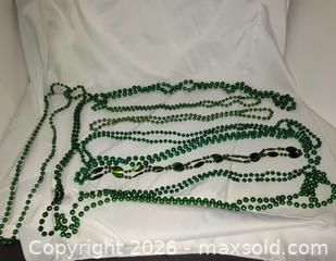 MaxSold Auction: Green St Patrick's Day Bead Necklaces - Walworth (New York, USA) SELLER MANAGED Downsizing Online Auction -  High Street