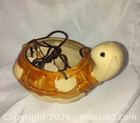 MaxSold Auction: Hanging ceramic turtle planter - Walworth (New York, USA) SELLER MANAGED Downsizing Online Auction -  High Street
