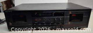 MaxSold Auction: Sony stereo cassette deck TC-WR570 (Tested works) - Walworth (New York, USA) SELLER MANAGED Downsizing Online Auction -  High Street