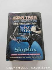 MaxSold Auction: STAR TREK DEEP SPACE NINE SERIES PREMIERE TRADING CARDS - Walworth (New York, USA) SELLER MANAGED Downsizing Online Auction -  High Street