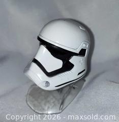 MaxSold Auction: Star Wars Diecast Black Series First Order Stormtrooper Mini Helmet w/Stand - Walworth (New York, USA) SELLER MANAGED Downsizing Online Auction -  High Street