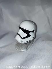 MaxSold Auction: Star Wars Diecast Black Series First Order Stormtrooper Mini Helmet w/Stand - Walworth (New York, USA) SELLER MANAGED Downsizing Online Auction -  High Street