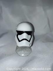 MaxSold Auction: Star Wars Diecast Black Series First Order Stormtrooper Mini Helmet w/Stand - Walworth (New York, USA) SELLER MANAGED Downsizing Online Auction -  High Street