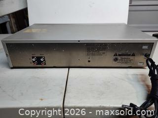 MaxSold Auction: Technics stereo cassette deck M235X (Tested works) - Walworth (New York, USA) SELLER MANAGED Downsizing Online Auction -  High Street