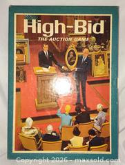 MaxSold Auction: Vintage 1965 High-Bid Auction game - Walworth (New York, USA) SELLER MANAGED Downsizing Online Auction -  High Street